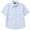 Half Blue Shirt